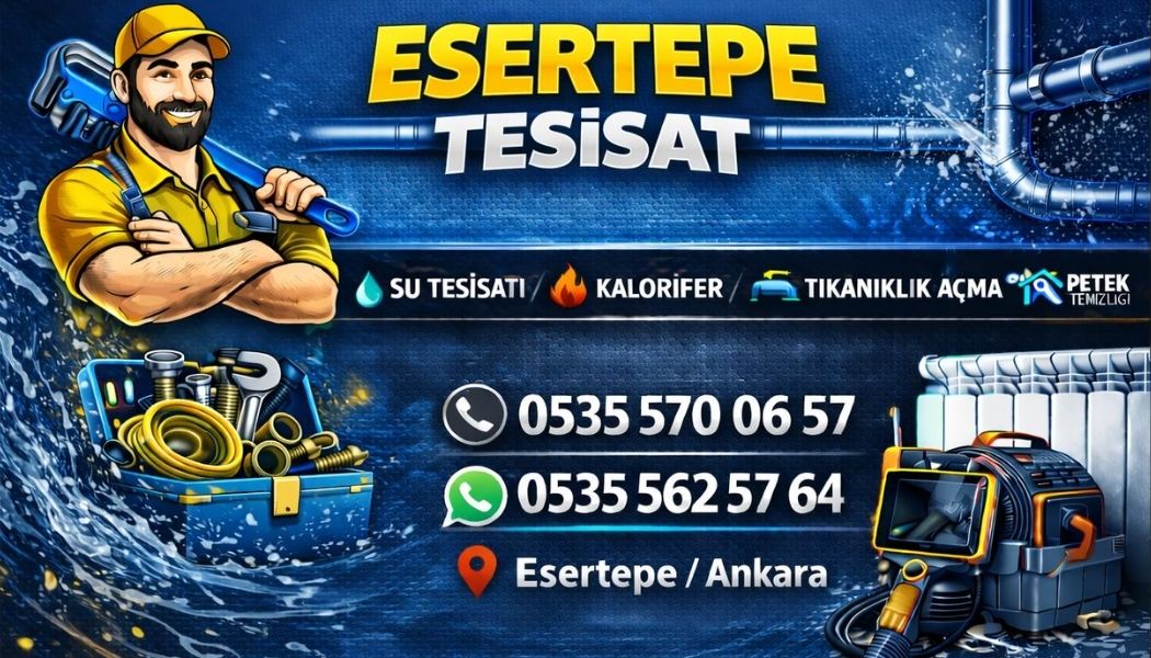 Esertepe Su Kaçağı Tesisat